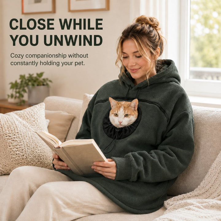 Hands-Free Pet Carrier Hoodie