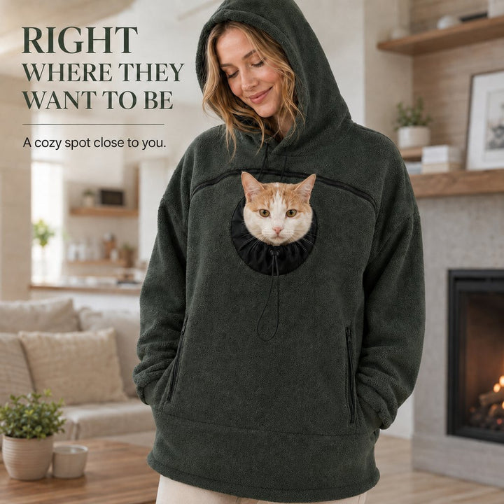 Hands-Free Pet Carrier Hoodie