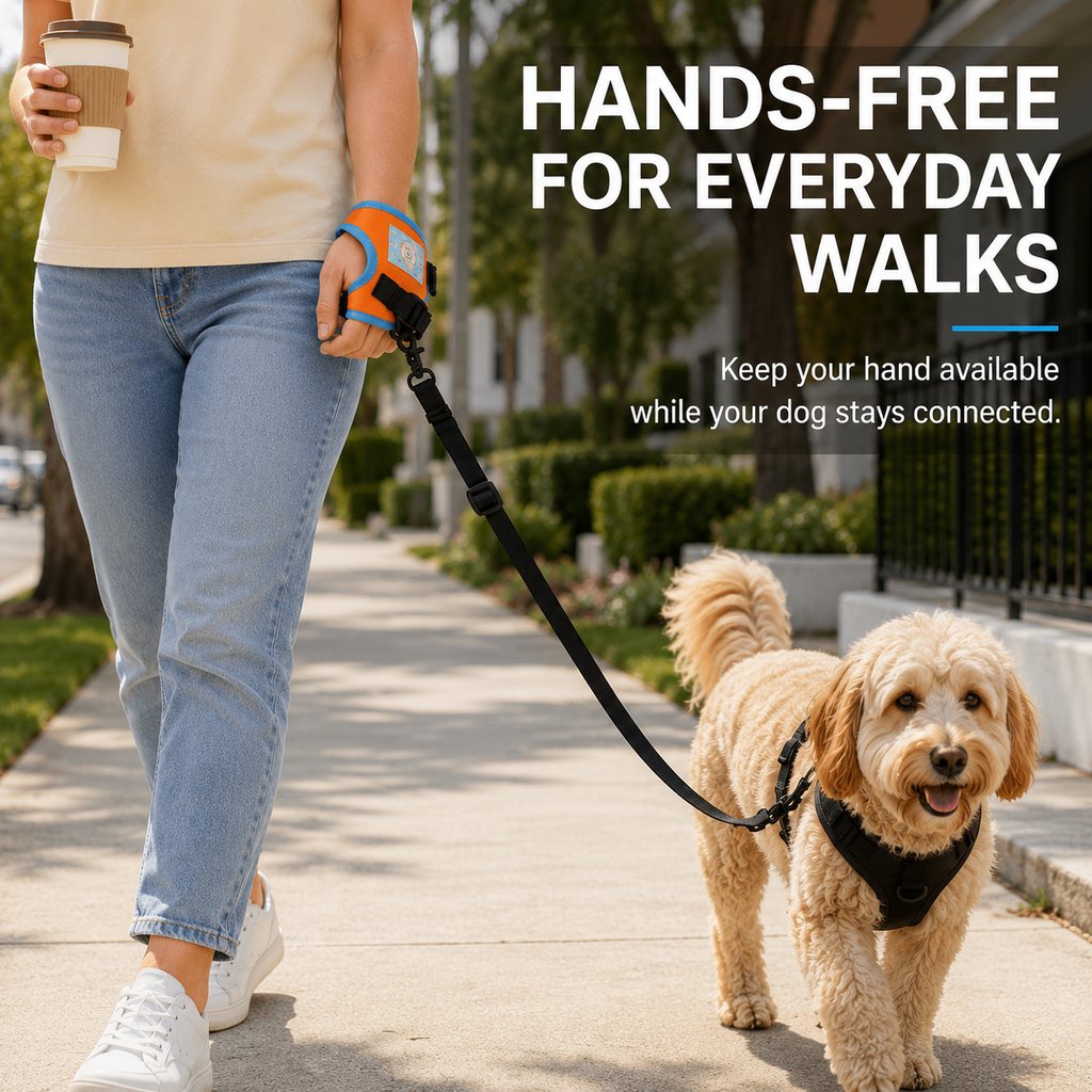 Hands-Free Wrist Dog Leash for Daily Walks