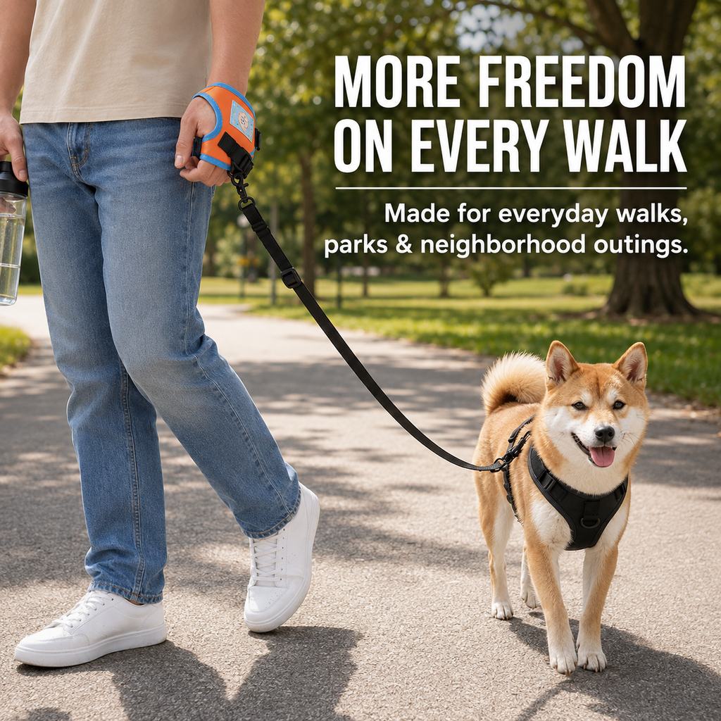 Hands-Free Wrist Dog Leash for Daily Walks