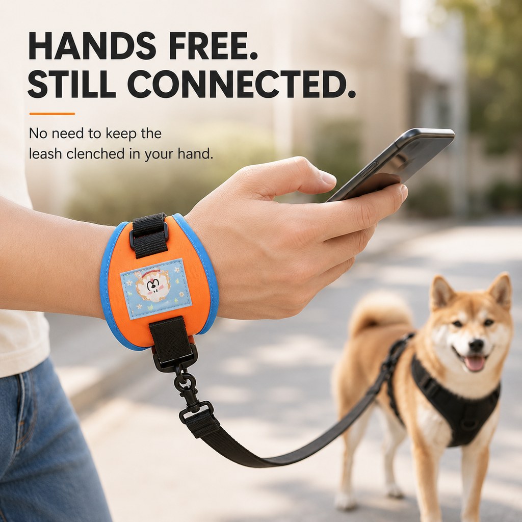 Hands-Free Wrist Dog Leash for Daily Walks