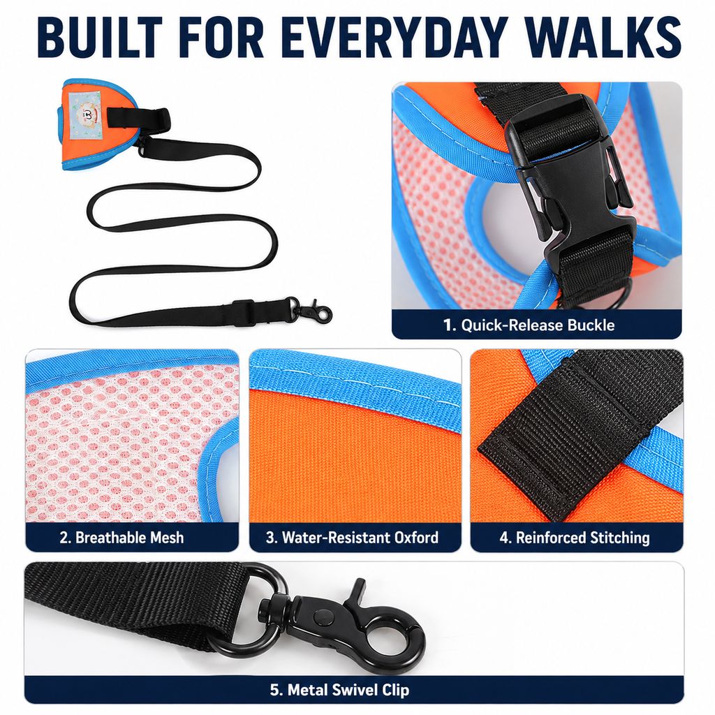 Hands-Free Wrist Dog Leash for Daily Walks