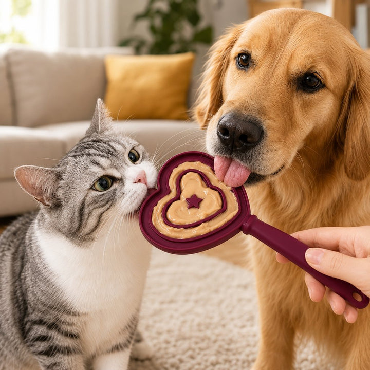 Heart Pet Licking Wand for Cats & Dogs