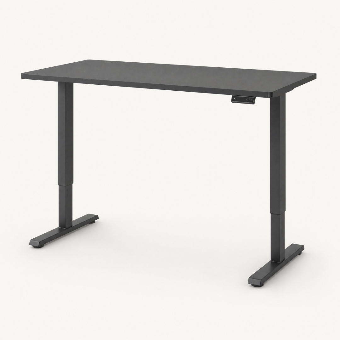 Level | Sit Stand Desk 120 × 60 cm — Graphite