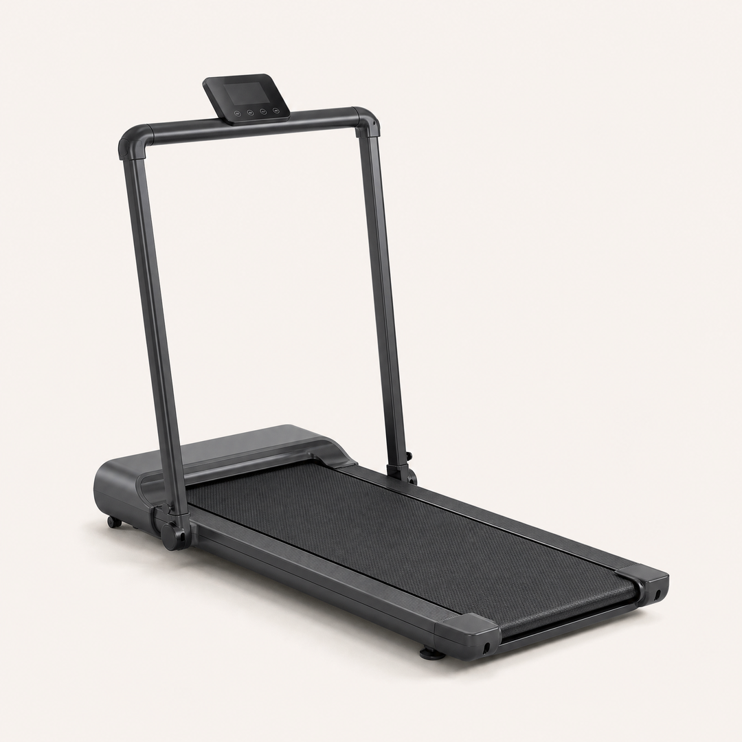 Pace Fold | Folding Walking Pad with Handrail — Graphite