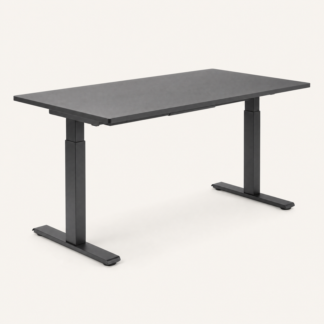 Level Pro | Dual Motor Sit Stand Desk 140 × 70 cm — Graphite