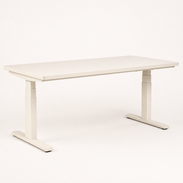 Level Pro | Dual Motor Sit Stand Desk 140 × 70 cm — Bone