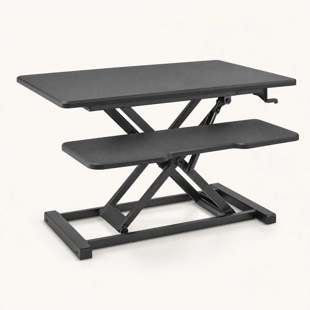 Level Riser | Desk Converter for Existing Desks — Graphite
