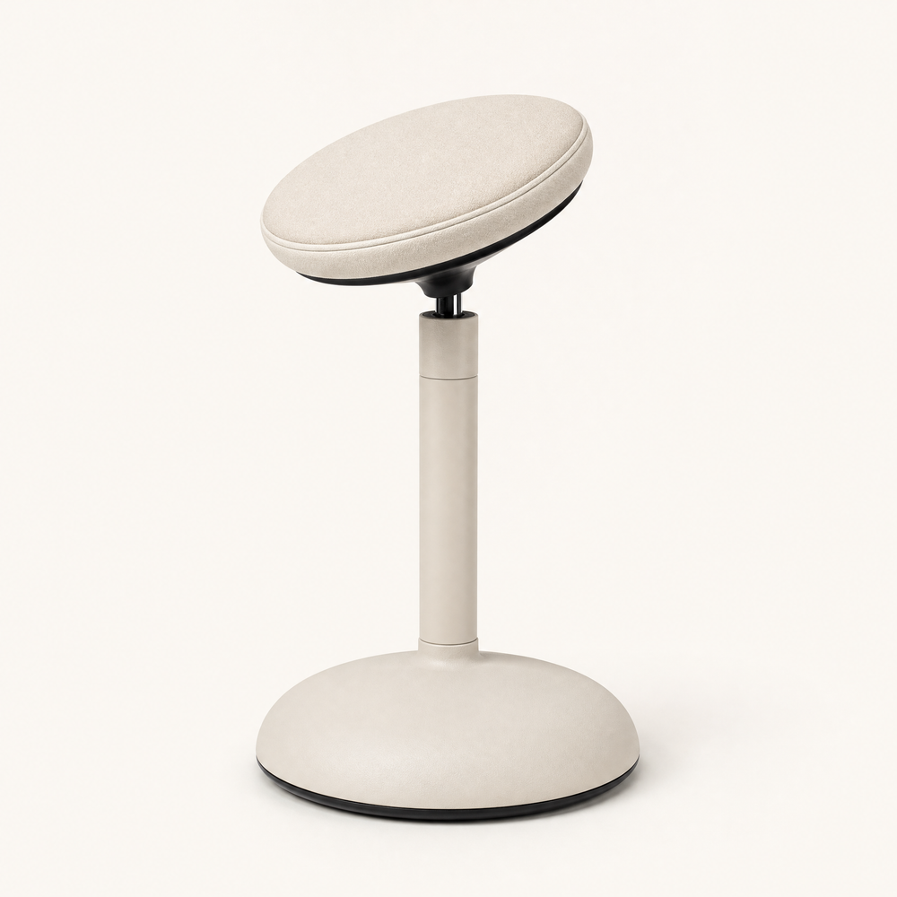 Pembroke | Active Sitting Stool with Tilting Seat — Bone