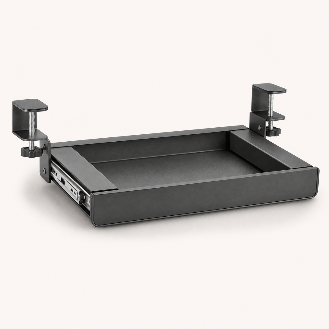 Marsden | Slimline Under Desk Drawer — Graphite