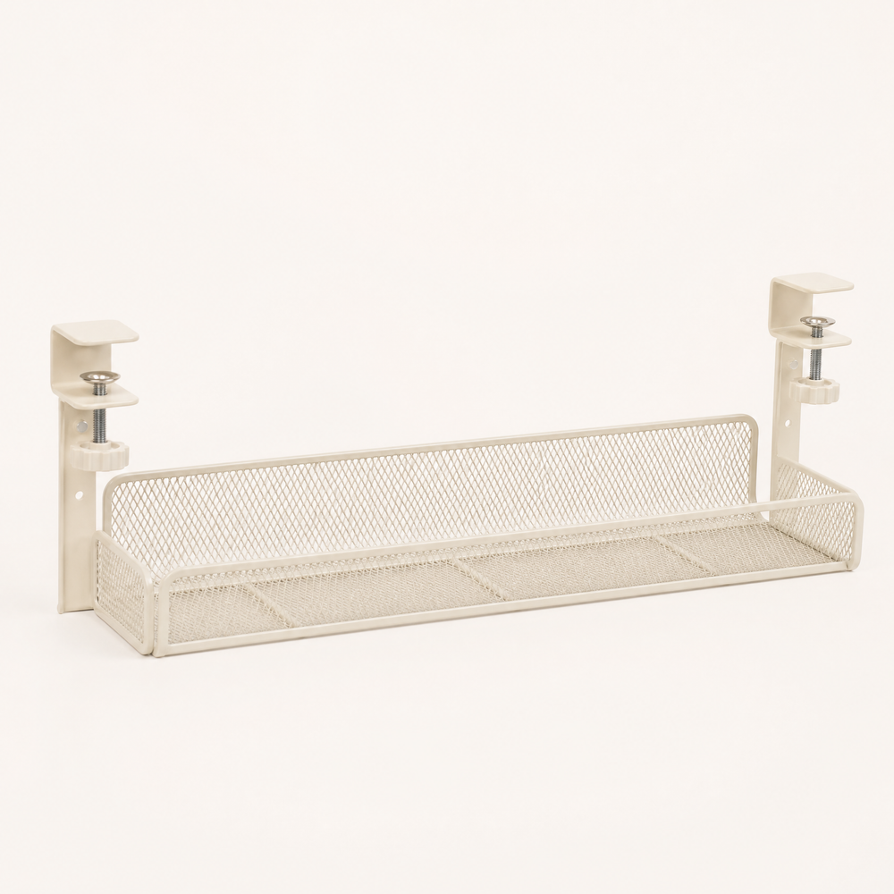 Keld | Under Desk Cable Tray — Bone
