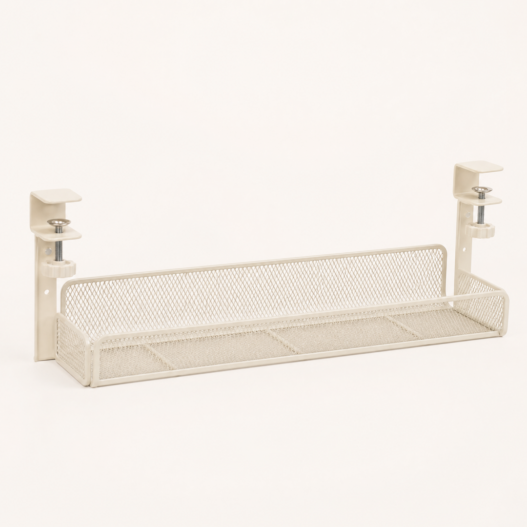 Keld | Under Desk Cable Tray — Bone