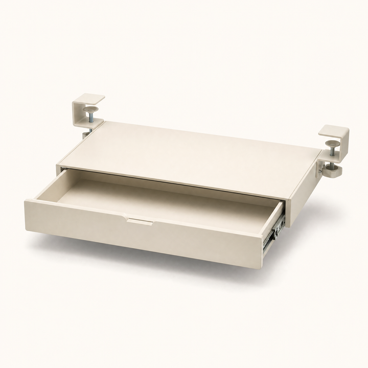 Marsden | Slimline Under Desk Drawer — Bone
