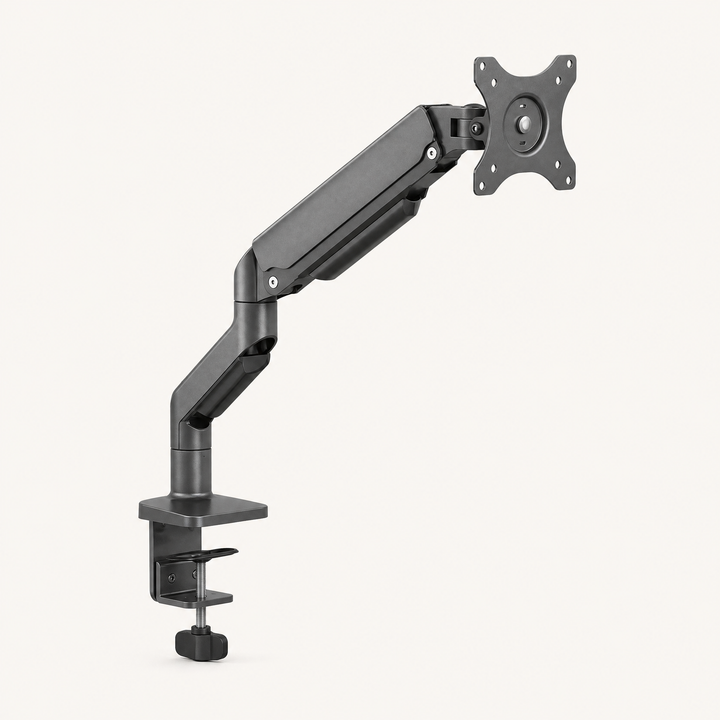 Ledbury Lite | Gas Spring Monitor Arm — Graphite