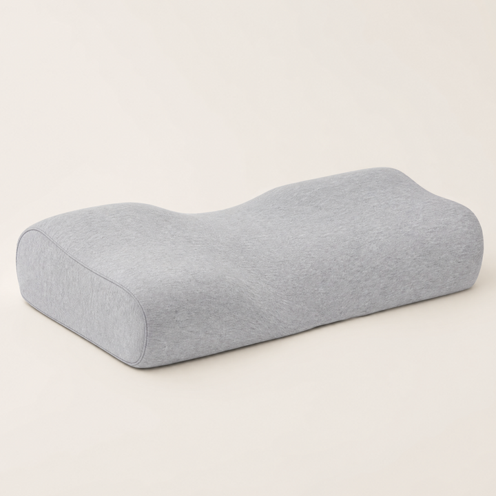 Arden | Contoured Memory Foam Cervical Pillow — Ash
