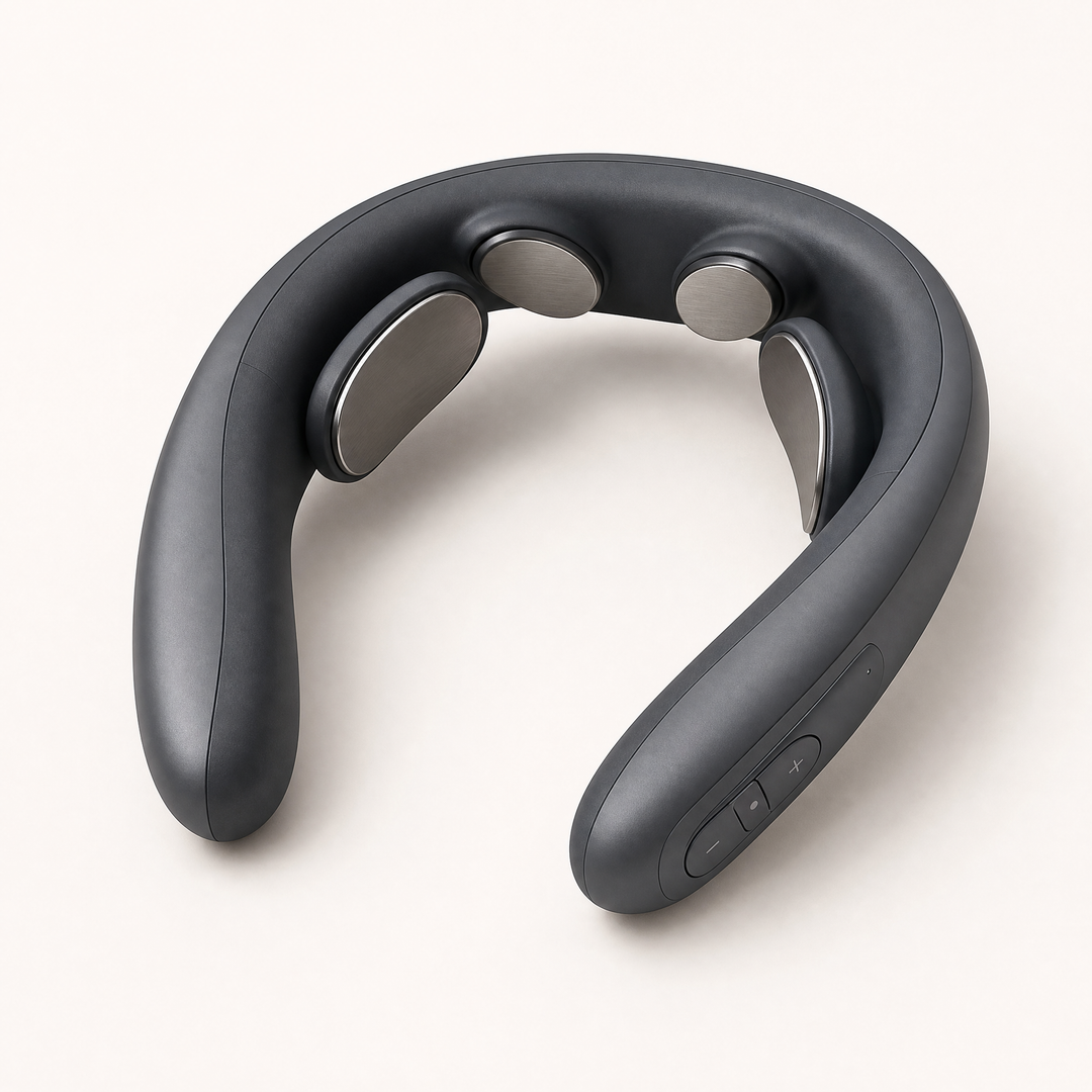 Tilney Go | Cordless Mini Neck Massager — Graphite