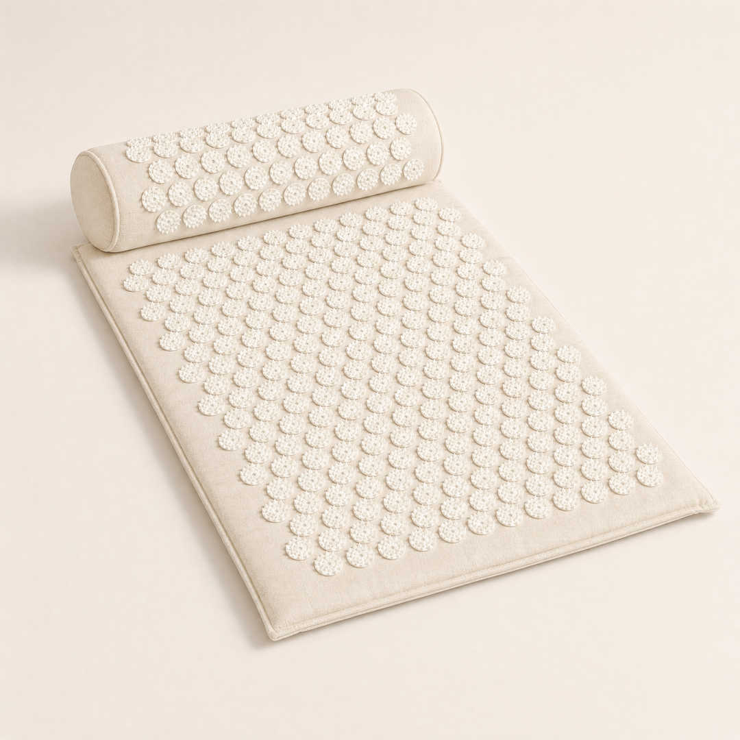 Caldy | Acupressure Mat and Pillow Set — Bone