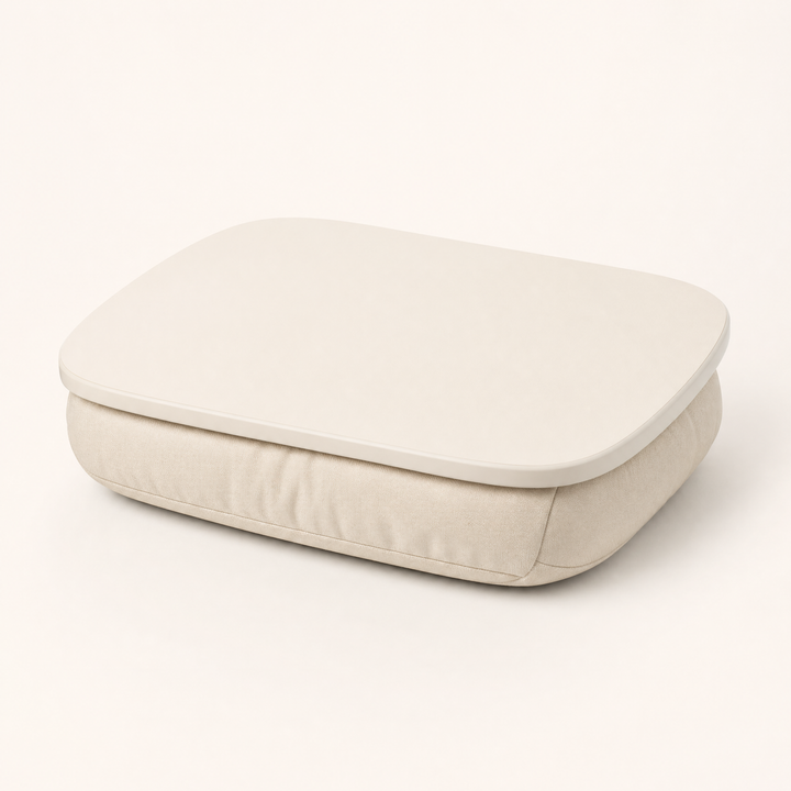 Sefton Lap | Bean Bag Lap Tray — Bone