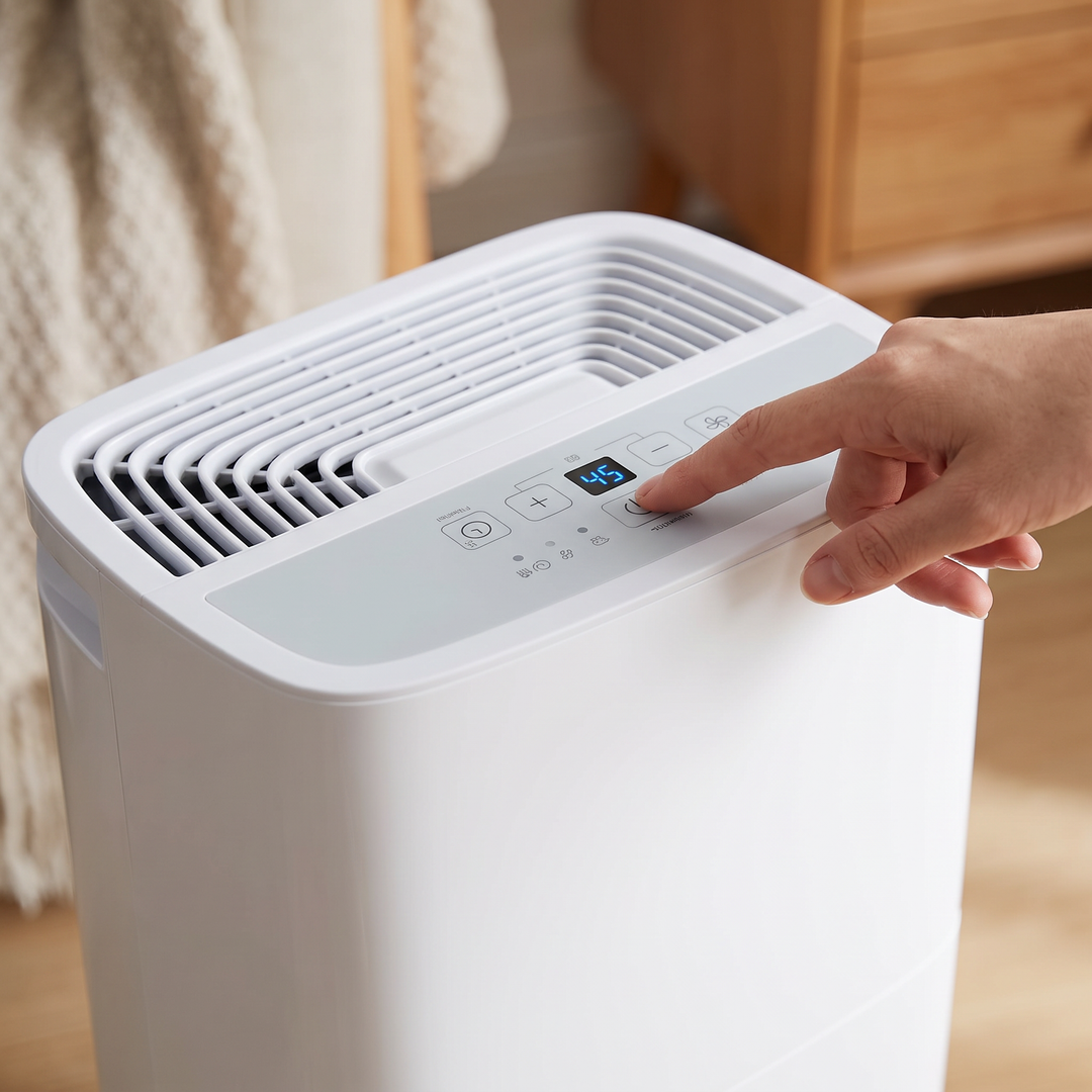 Energy-Efficient 20L Dehumidifier control panel