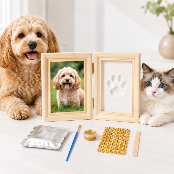 Pet Paw Print Frame Kit for Dogs & Cats