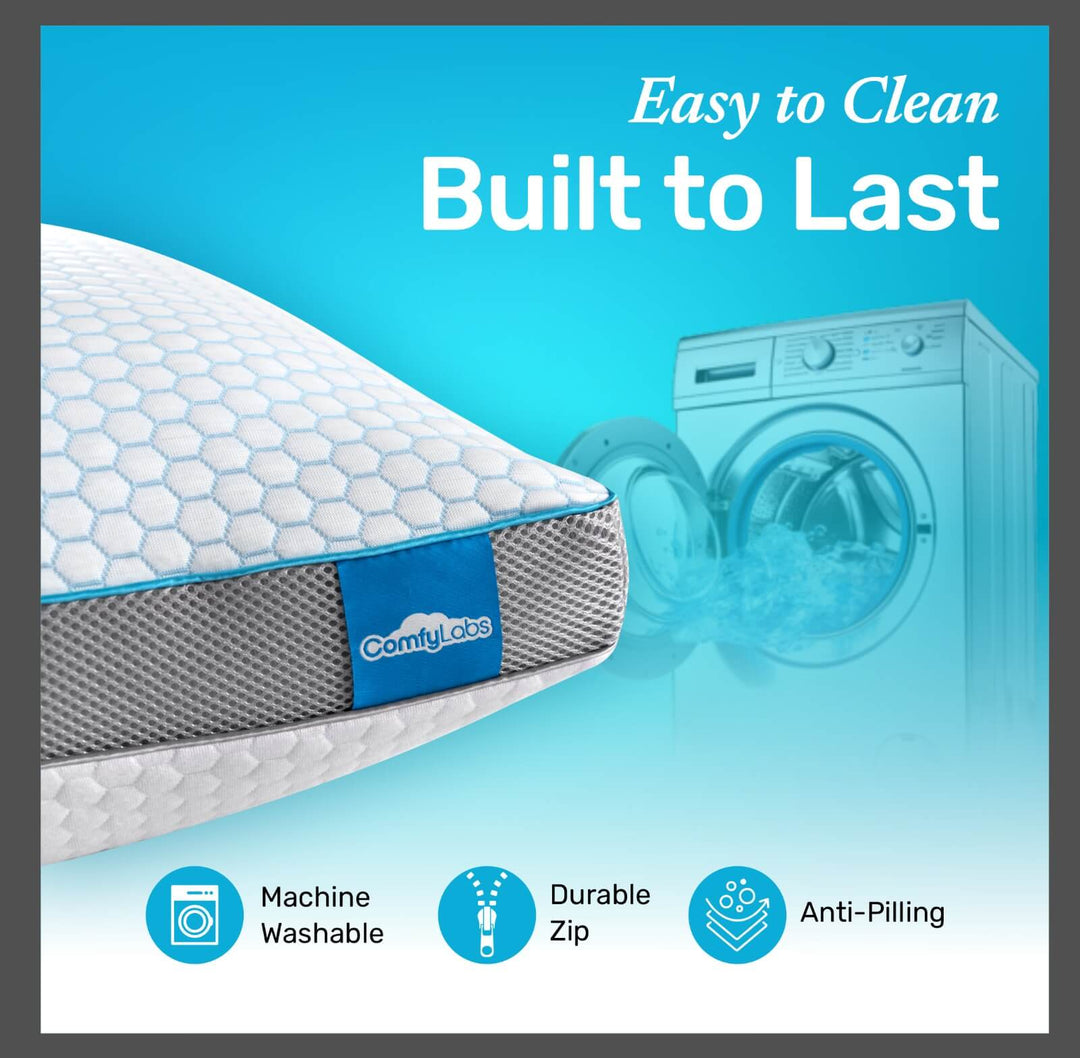 Premium Hybrid Pillow With Temperature Regulating