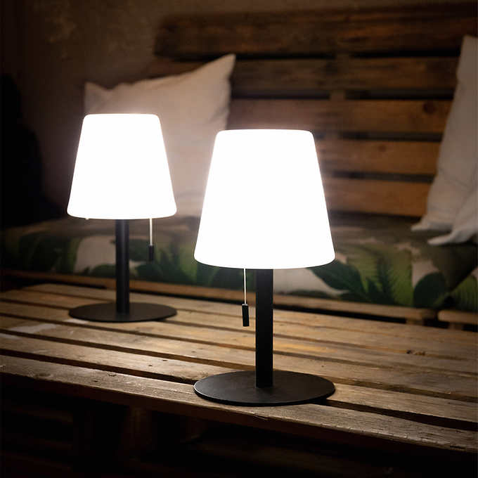 Minimalist Modern Table Lamp | Cordless Convenience, Waterproof