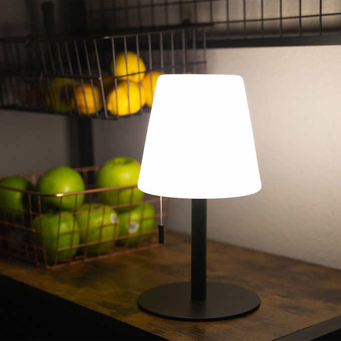 Minimalist Modern Table Lamp | Cordless Convenience, Waterproof
