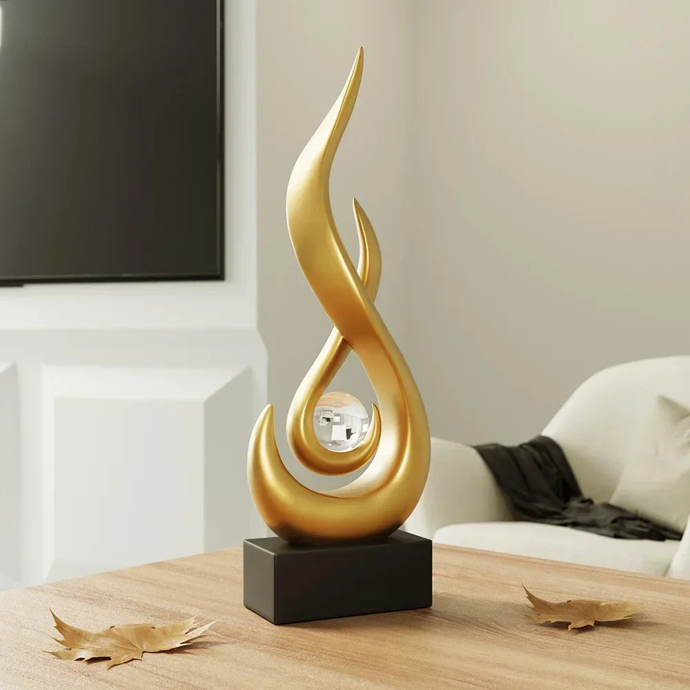 Skanto | Serenity Abstract Sculpture – Modern Artistic Home Decor