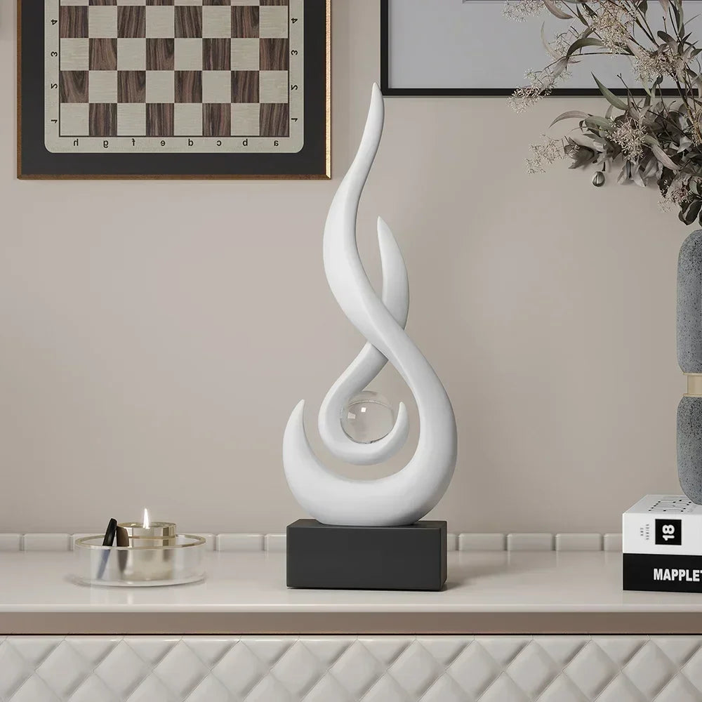 Skanto | Serenity Abstract Sculpture – Modern Artistic Home Decor