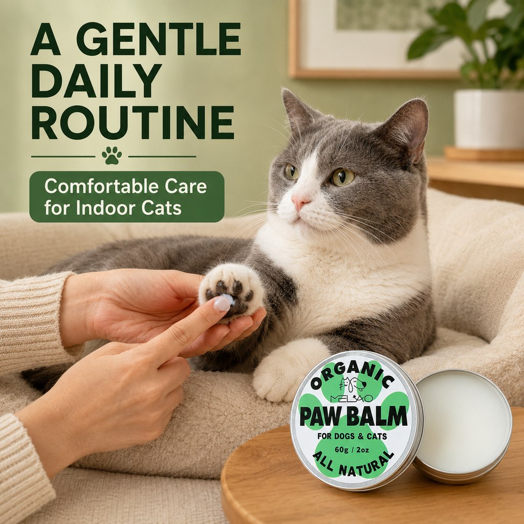 Dog & Cat Paw Balm for Post-Walk Care | Moisturizes Dry, Rough Paw Pads