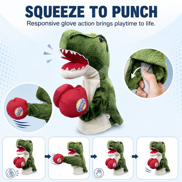 Interactive Boxing Pet Puppet for Indoor Play