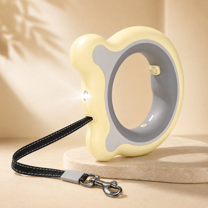 Retractable Dog Leash for Night Walks & Daily Walks