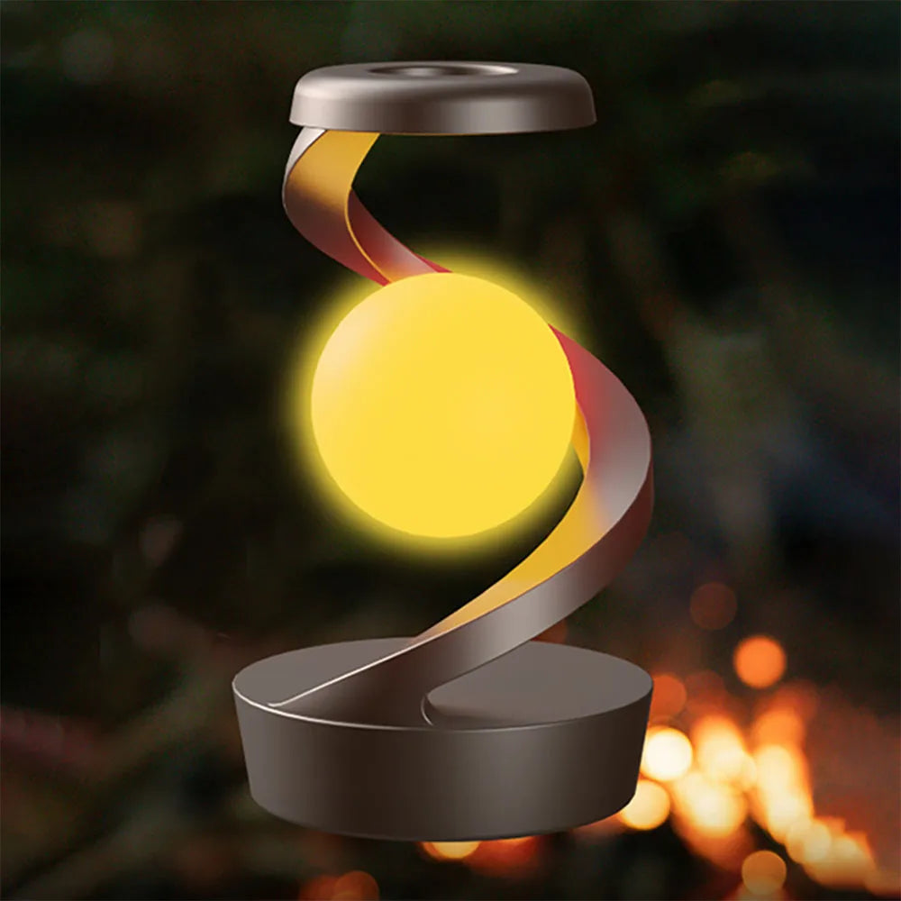 Levitating Night Lamp With Wireless Phone Charger