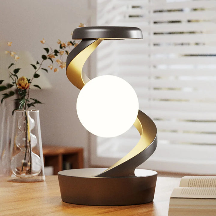 Levitating Night Lamp With Wireless Phone Charger