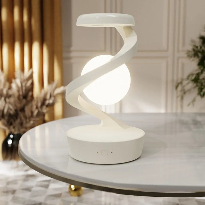 Levitating Night Lamp With Wireless Phone Charger