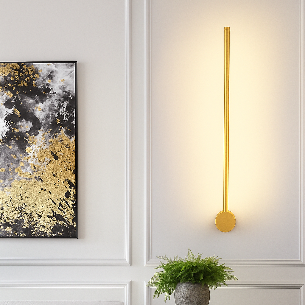 Linear LED Wall Light | Minimalist Iron and Acrylic Bar Light