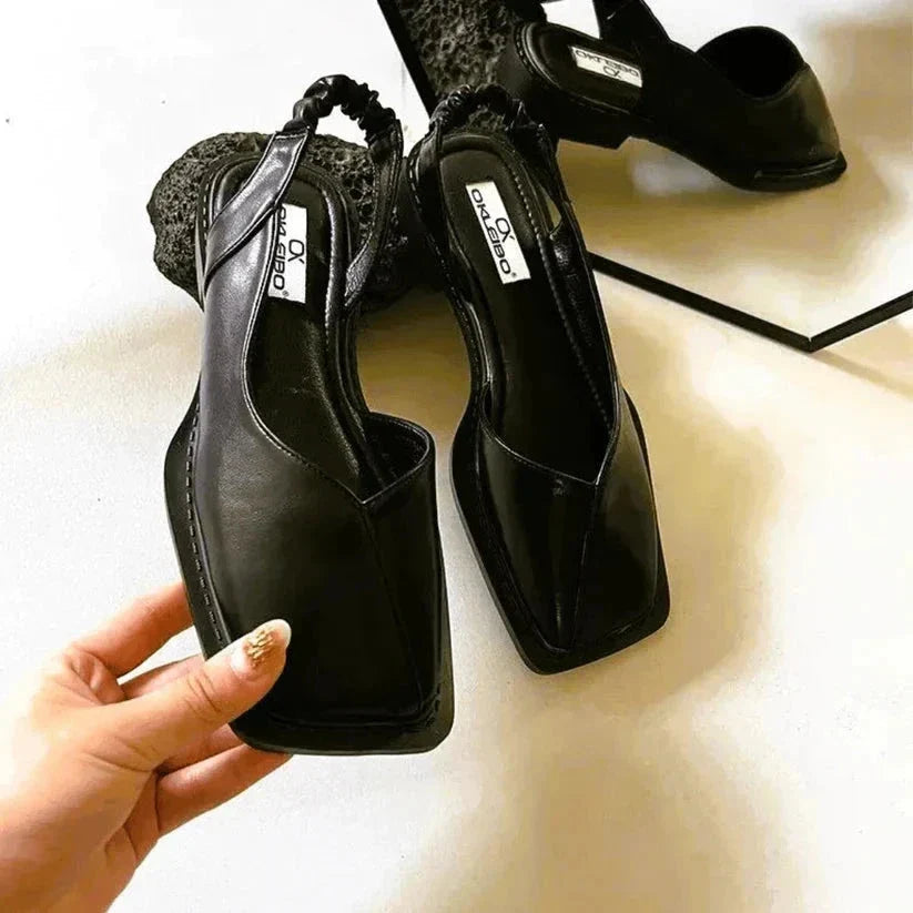 Women's Slip-On Flats for All-Day Comfort in Black