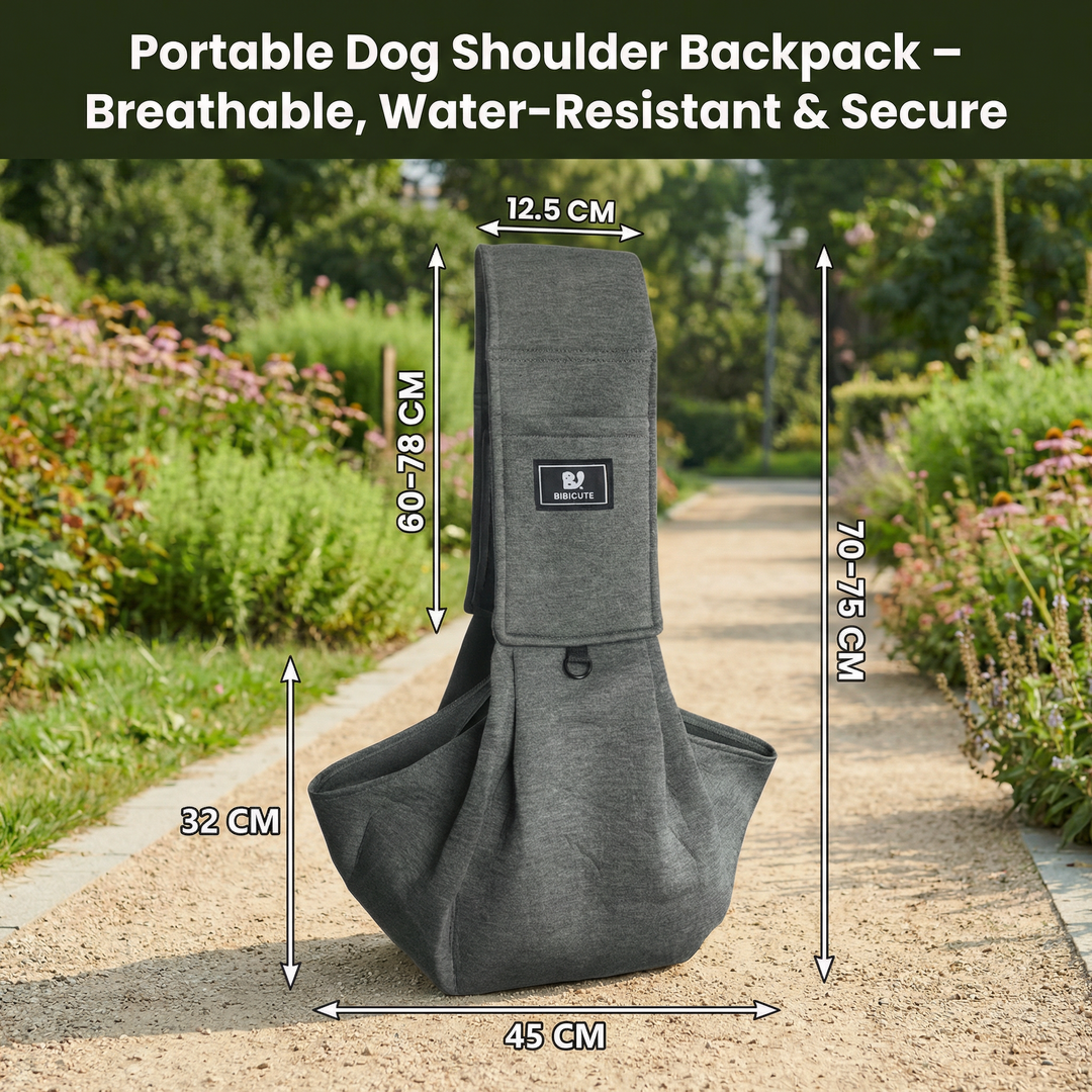 Portable Dog Carrier Sling Bag with Adjustable Shoulder Strap for Small Dogs