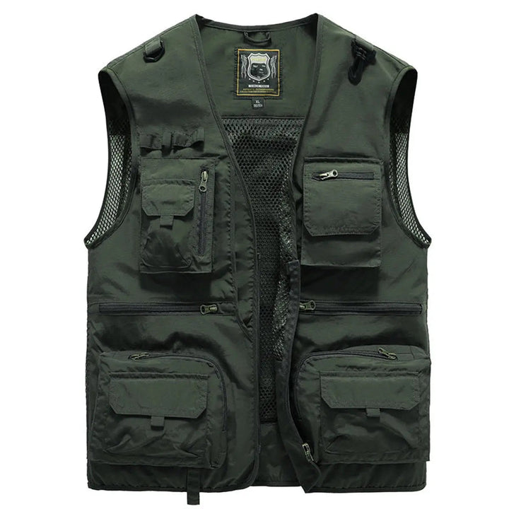 Men's Gilet Multi-Pocket Lightweight Outdoor Fishing Vest