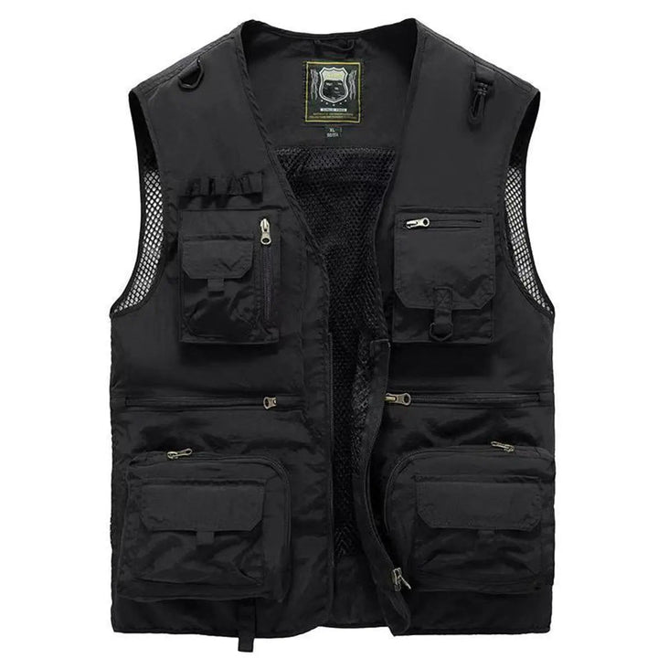 Men's Gilet Multi-Pocket Lightweight Outdoor Fishing Vest
