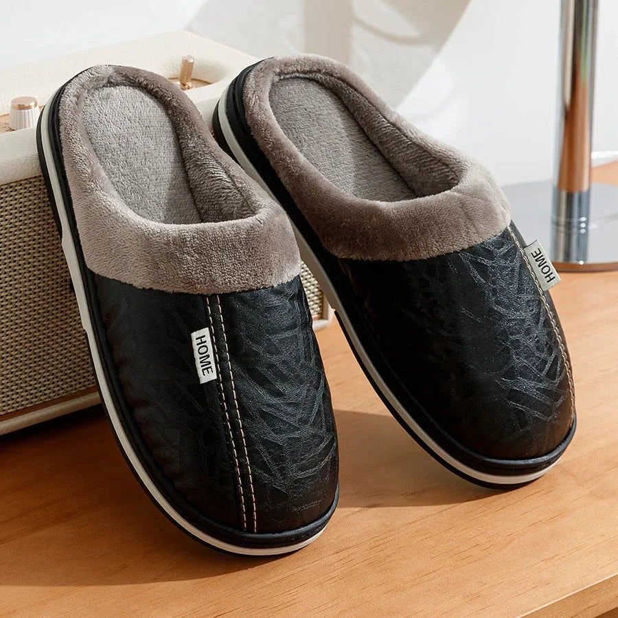 Men's Lined Loafers in Black, image 1