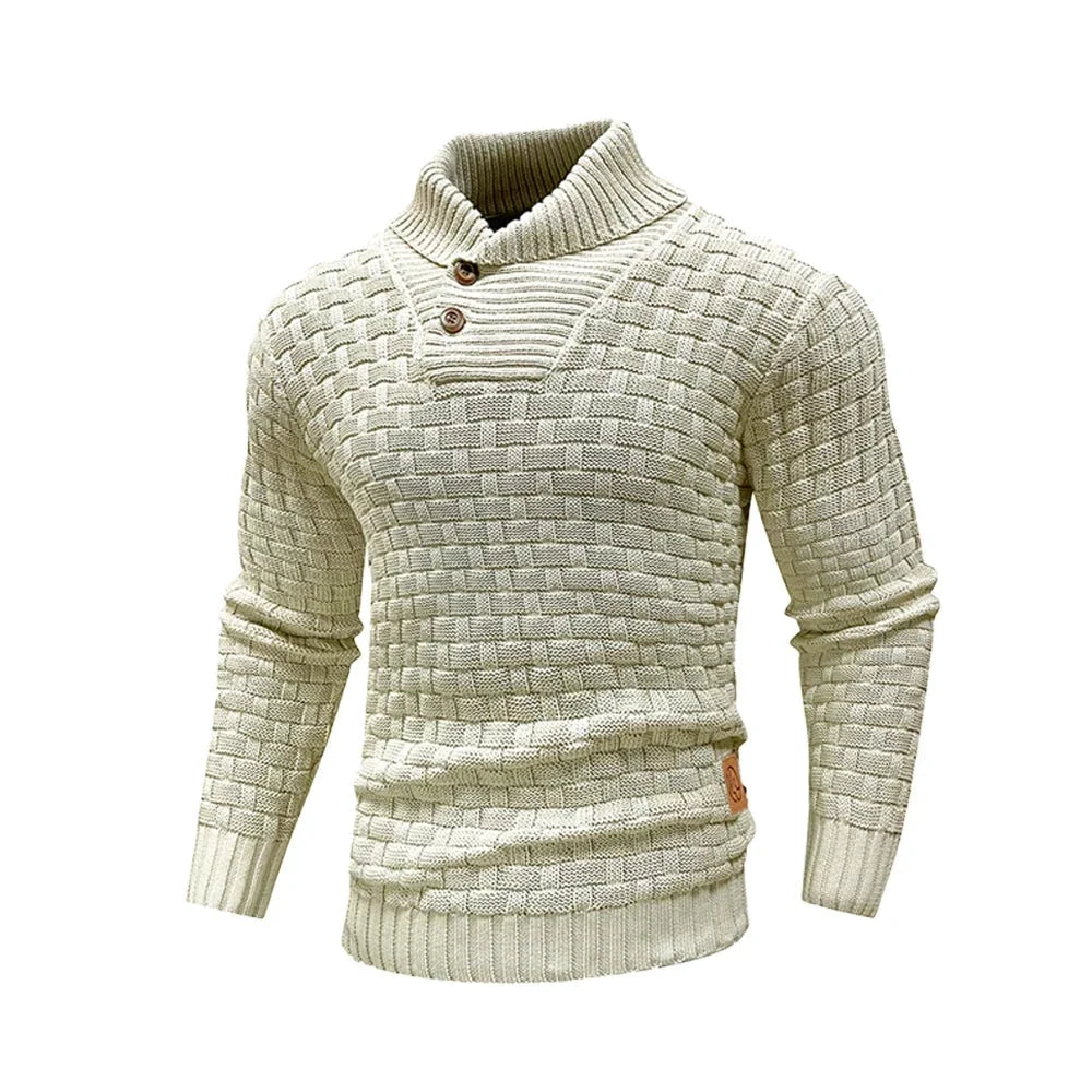 Men's Lined Jumper in Khaki