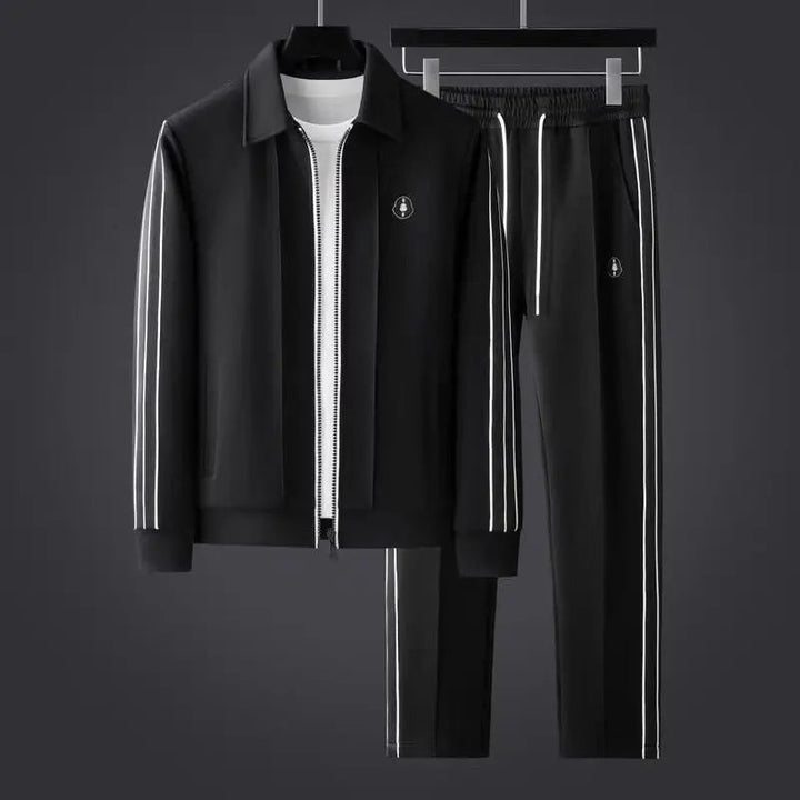 Men's Tracksuit Set Zip-Up Jacket Joggers