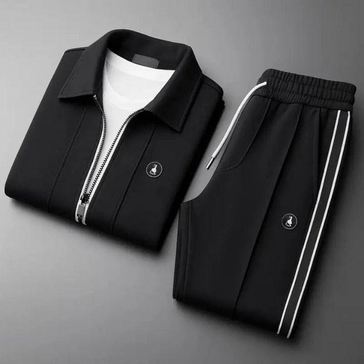 Men's Tracksuit Set Zip-Up Jacket Joggers