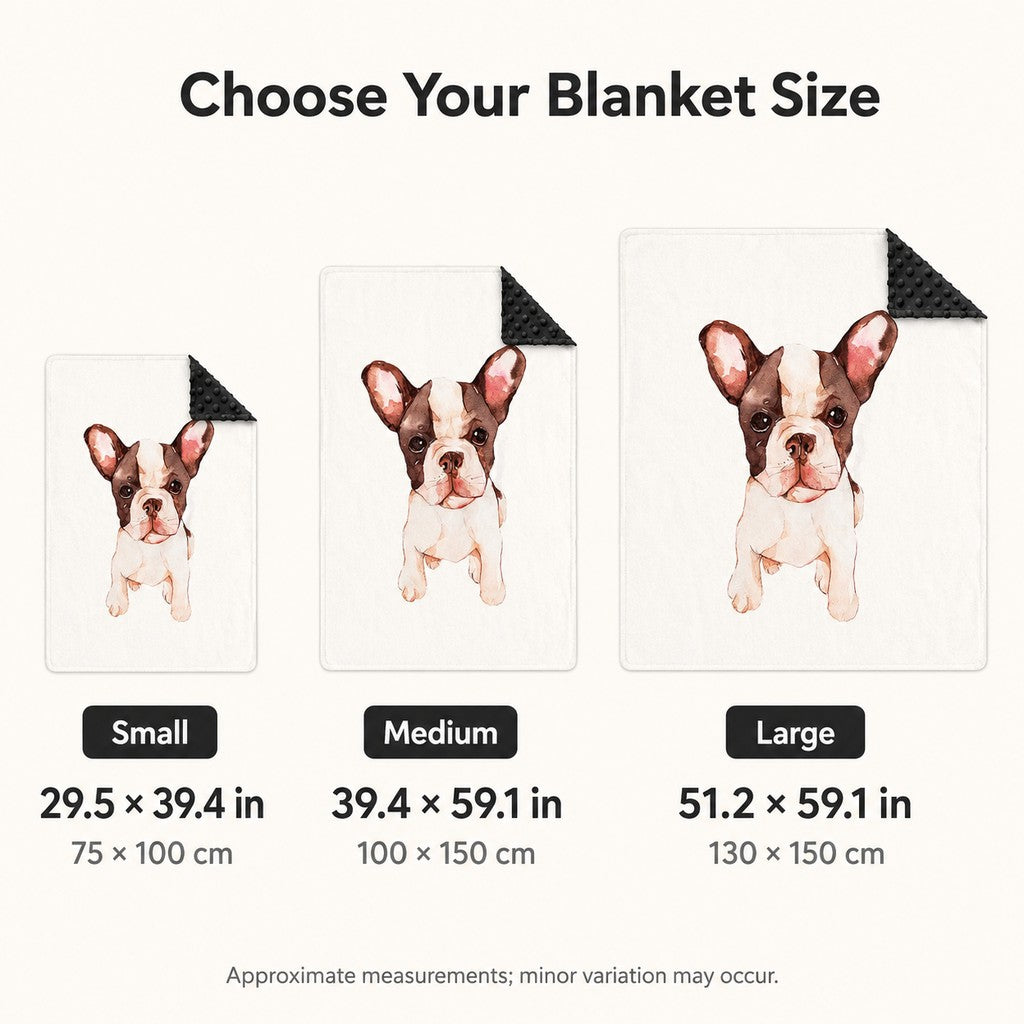 Layered Minky Pet Comfort Blanket for Dog Beds, Quiet Corners & Noisy Moments