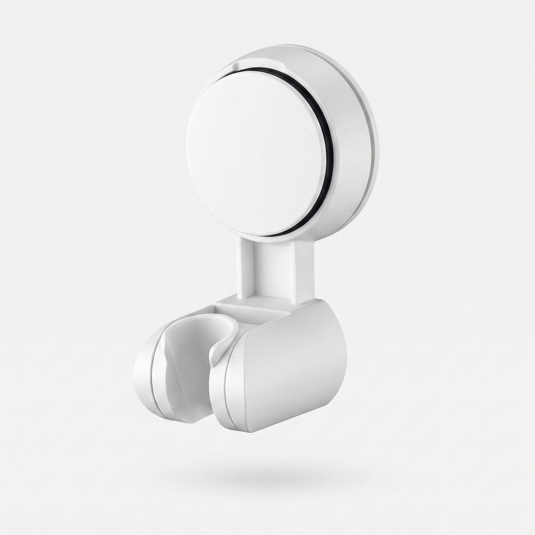 No Drill Shower Head Holder with Adjustable Angle and Suction Wall Mount
