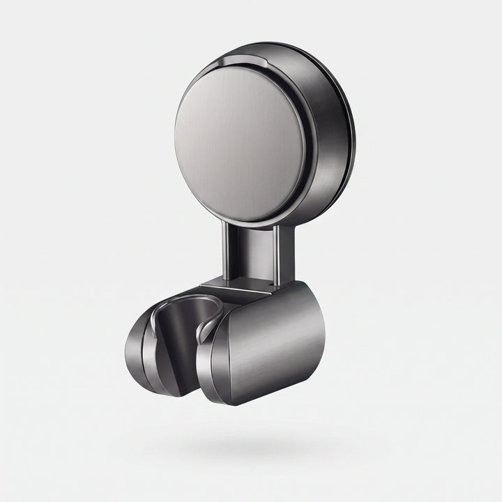 No Drill Shower Head Holder with Adjustable Angle and Suction Wall Mount