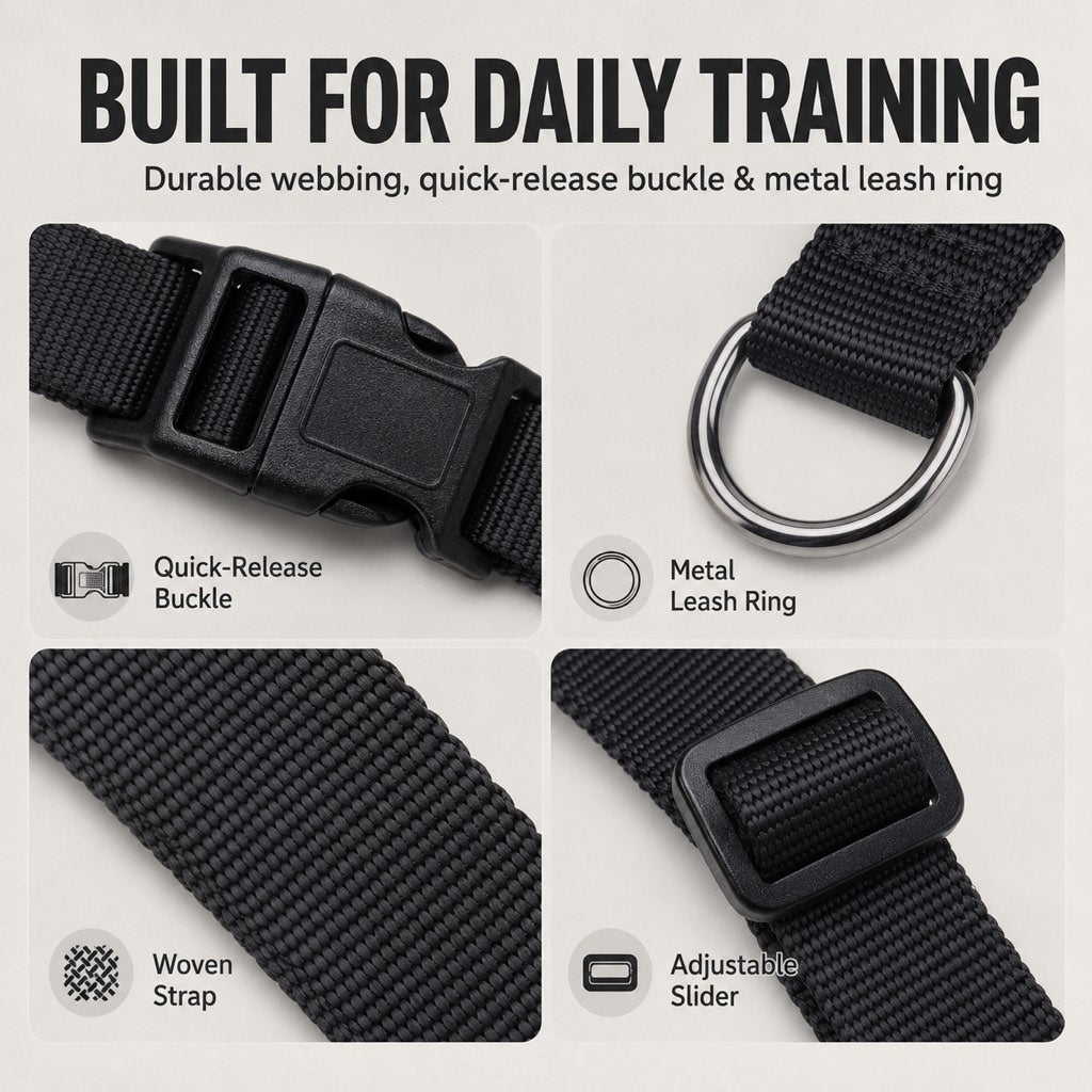 No-Pull Dog Head Halter for Daily Walks