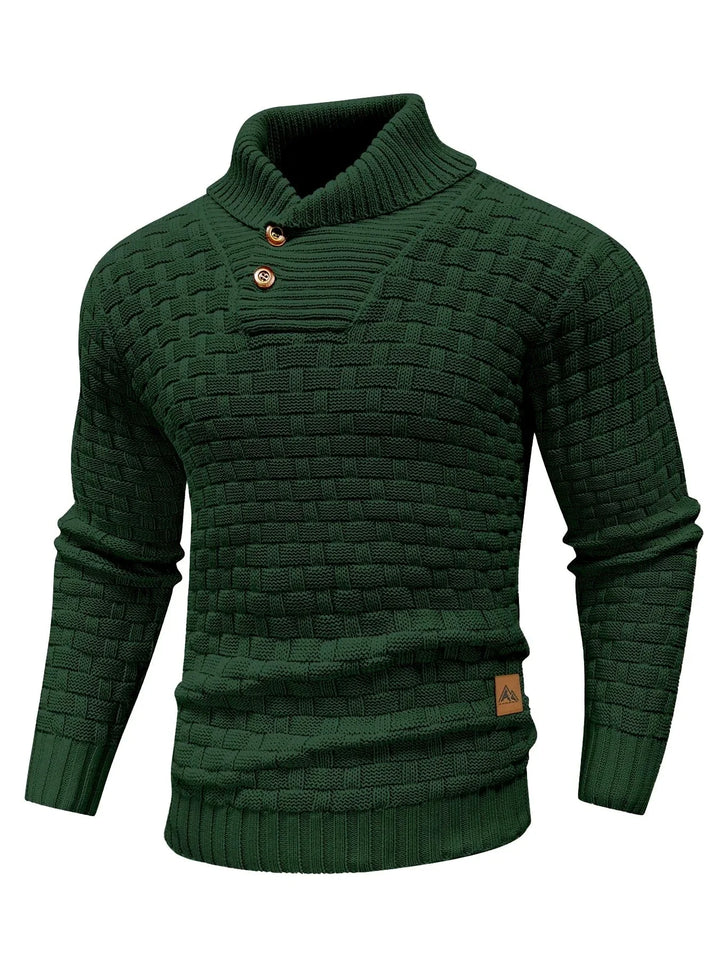 Men's Lined Jumper in Green