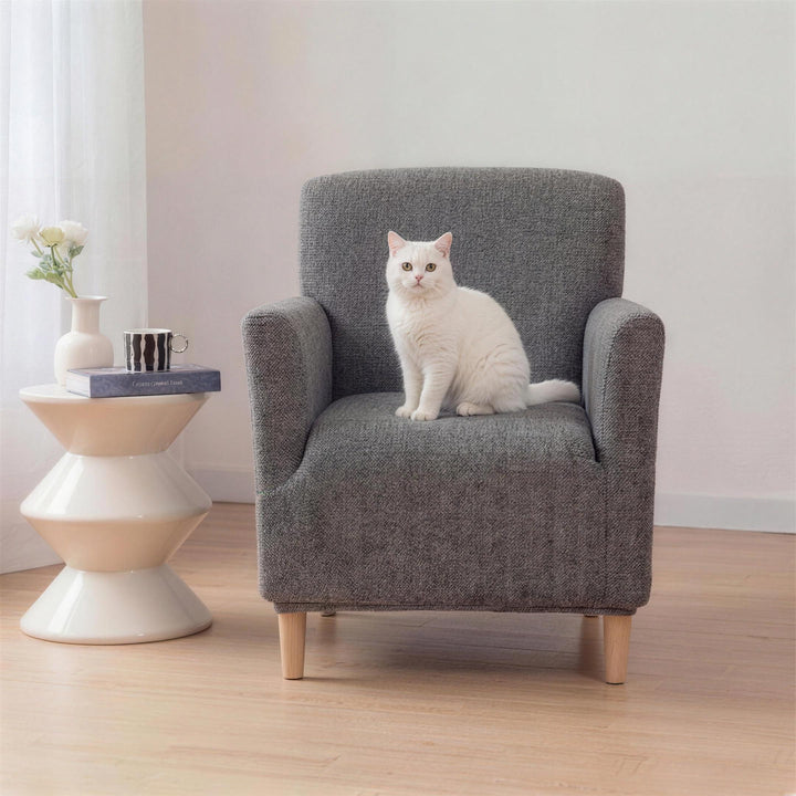 Herringbone Full Coverage Comfortable Scratch-Resistant Sofa Protection Magic Armchair Cover 1